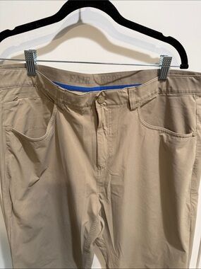 Fair Harbor Men's Tan Chinos - Slim Casual Pants 36x32